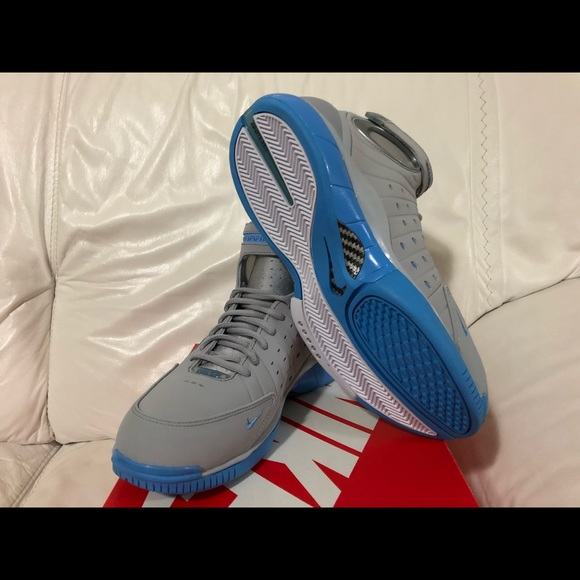 Nike Air Zoom Huarache 2K4 Wolf Grey Blue New - Picture 3 of 5